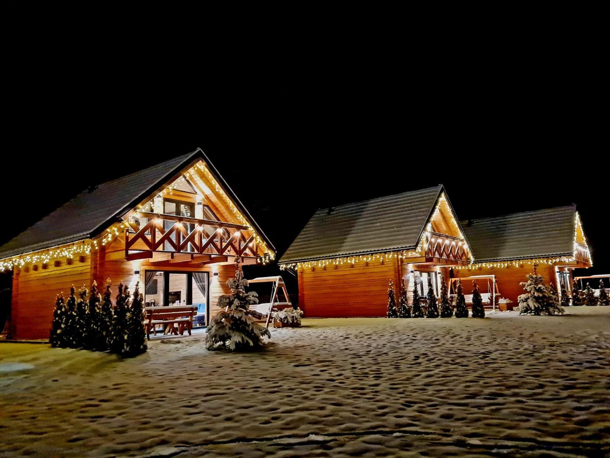 Sloneczne Domki Sudety - Domki Caloroczne Kotlina Klodzka Stary Waliszow Buitenkant foto